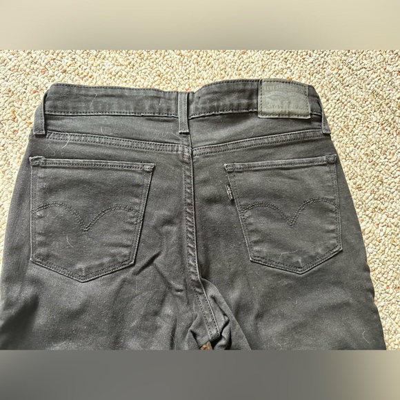 Levi’s 711 womens Skinny Jeans soft black - Picture 9 of 10